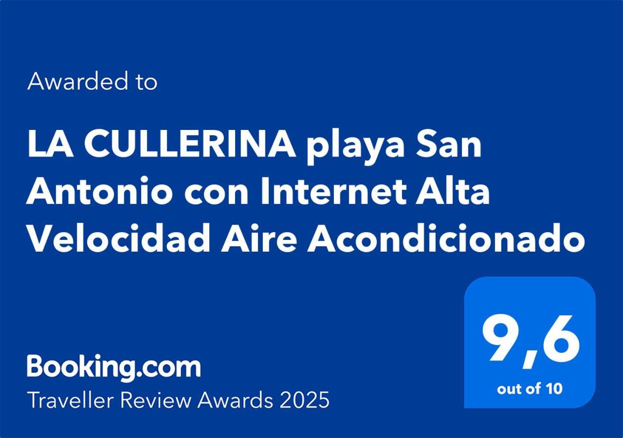 クリェラLa Cullerina Playa San Antonio Con Internet Alta Velocidad Aire Acondicionadoアパートメント エクステリア 写真